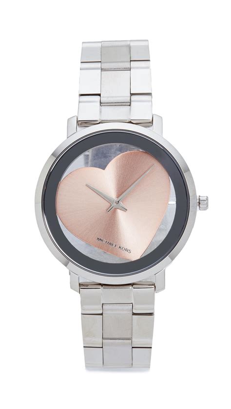 michael kors heart watch